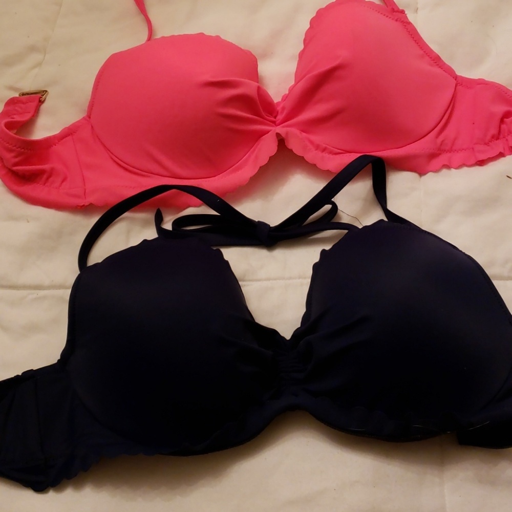 34d victoria secret halter swim tops